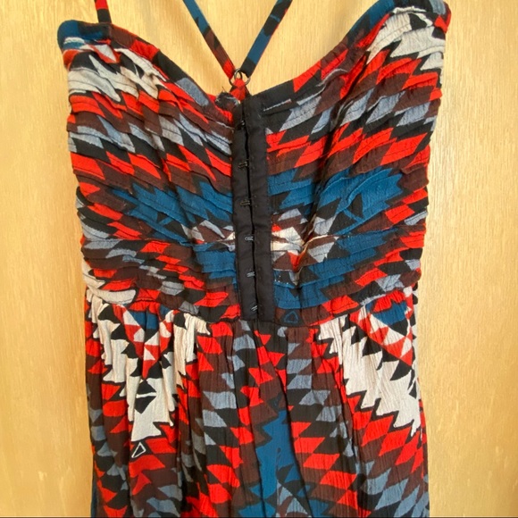 Billabong Geometric Print Dress Size Small - Picture 2 of 4